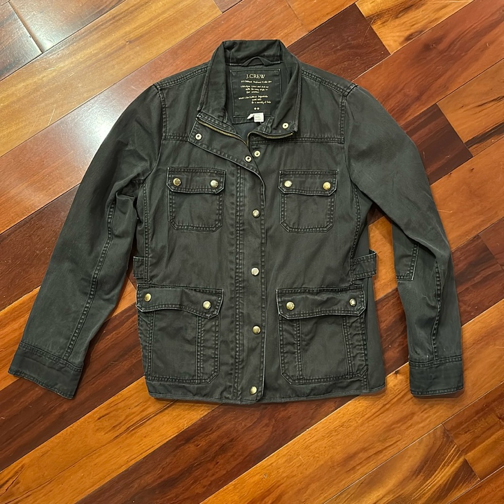 J Crew Relaxed Boyfriend Field Jacket 27584